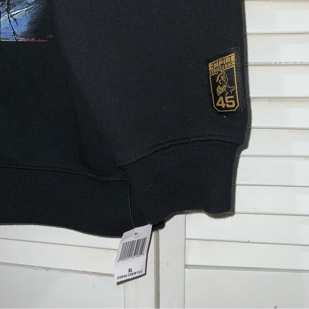Star Wars The Empire Strikes Back 45th Anniversary Crewneck Size XL - Picture 3 of 5
